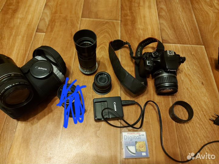 Комплект фототехники Canon 1000d