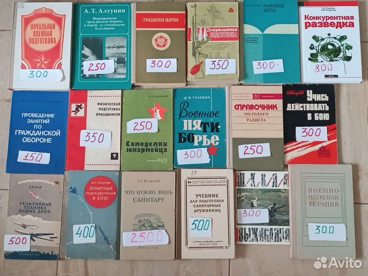 Военные книги