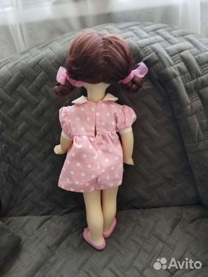 Кукла СССР Загорская редкая паричковая