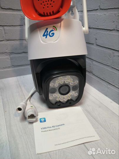 Камера видеонаблюдения уличная 4G сим-карта