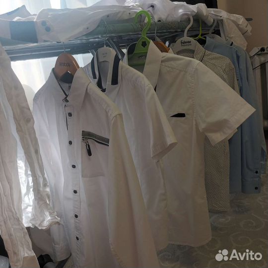 Школьные рубашки для мальчиков 158 164