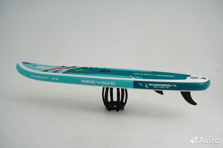 SUP № 3- доска надувная 320x81x15см (светло зелены