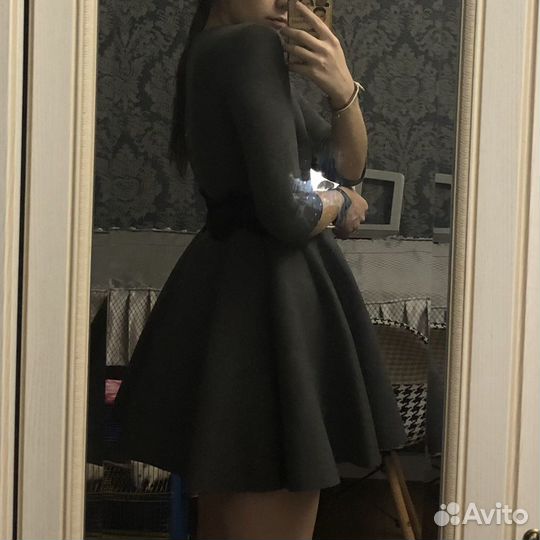 Женское теплое платье