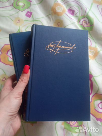 Книги Лермонтов 2 тома