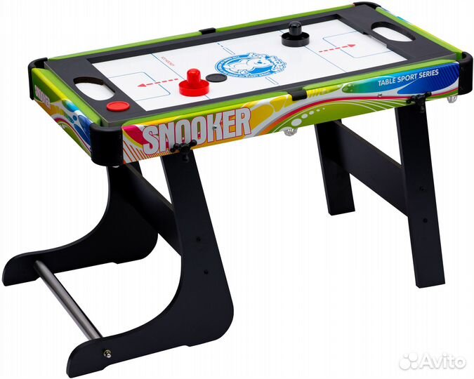 Игровой стол 4в1 аэрохоккей/бильярд/футбол/теннис