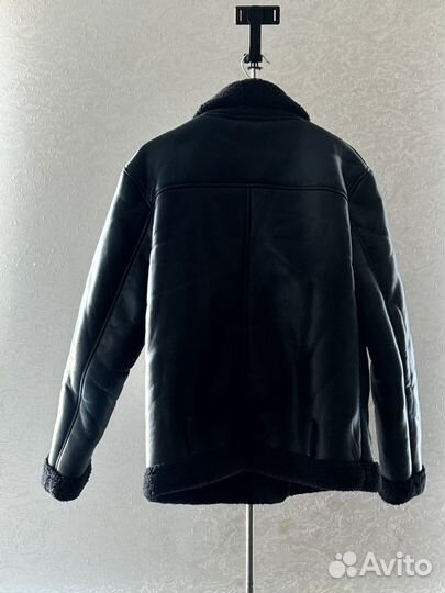 Дубленка авиатор женская