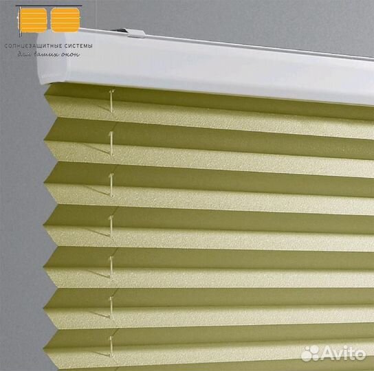 Жалюзи шторы плиссе