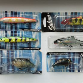 Воблеры Salmo Whacky, Minnow, Bullhead