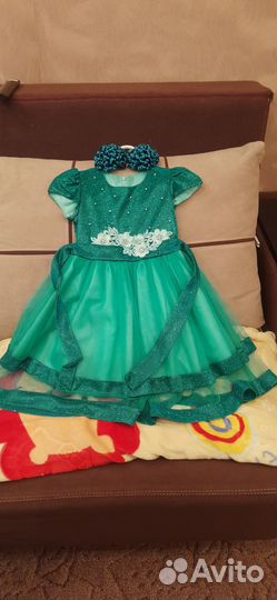 Платье для девочки 122