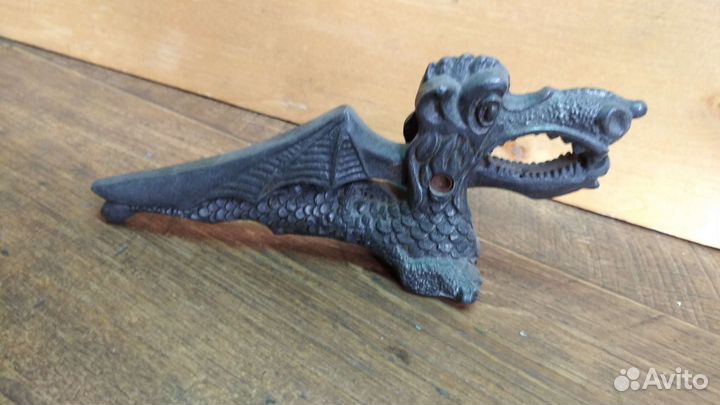 Орехокол дракон. Силумин. СССР. Большой. Редкий