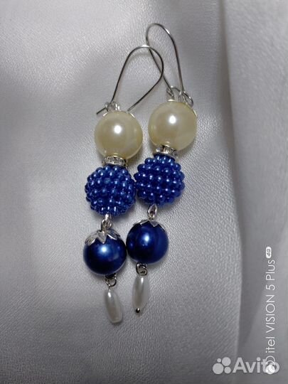 Серьги бижутерия