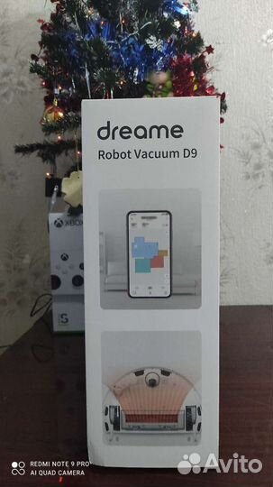 Пылесос-робот Dreame D9 белыйНовый