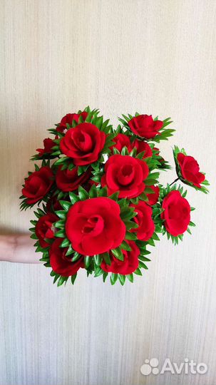 Розы искусственные