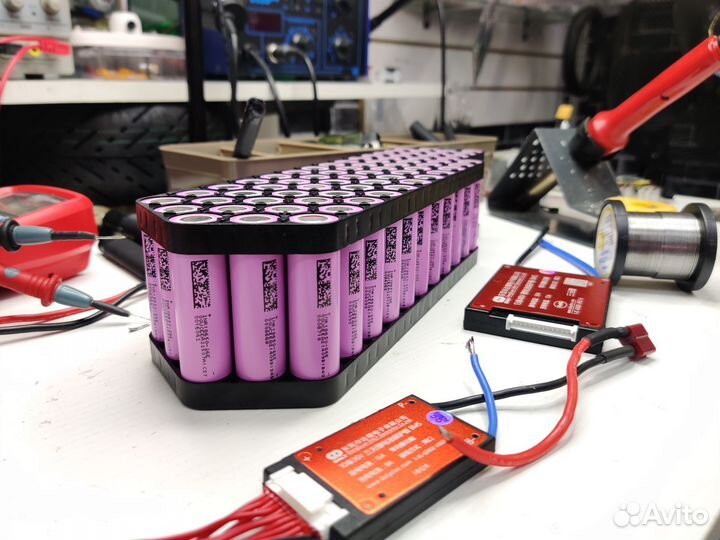 Аккумулятор 24v29v42v54v60v Сборка Ремонт Li-Ion
