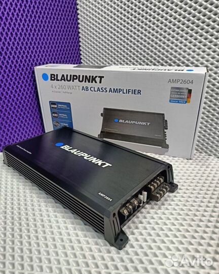 Усилитель blaupunkt 4канальный