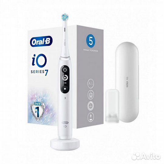 Электрическая зубная щетка Oral-B iO 7 White