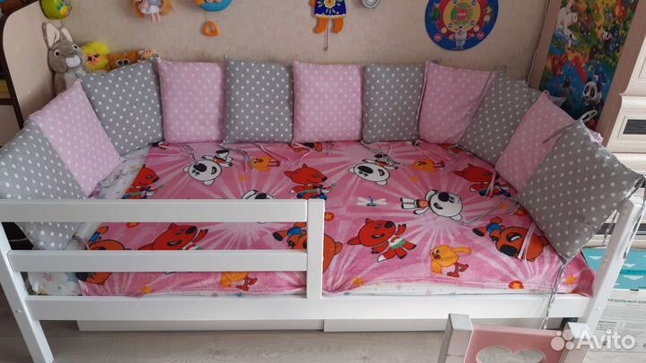 Бортики на детскую кровать