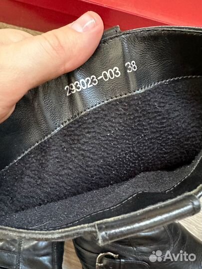 Сапоги женские натуральная кожа 38 Mascotte