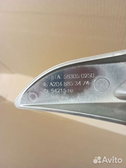 Mersedes GLK X204 Накладка правая