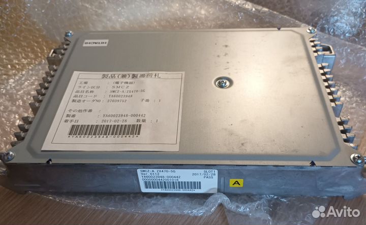 Контроллер экскаватора hitachi