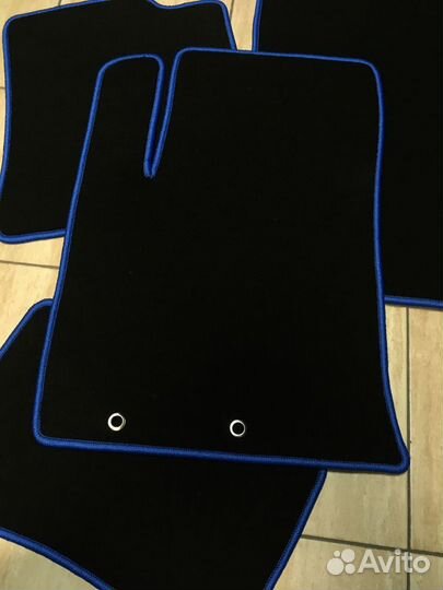 Автоковрики велюровые Kia Rio Премиум качество