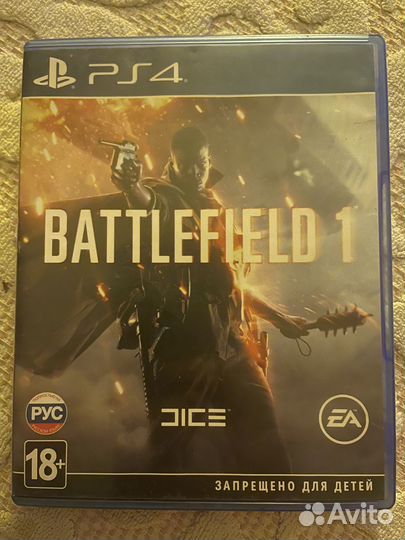 Игра Battlefield 1 на PS4