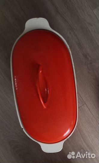 Утятница (латка) чугунная эмалированная СССР