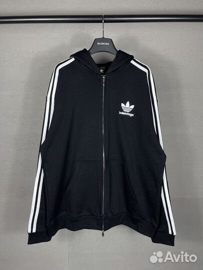 Зип худи adidas x balenciaga