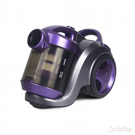 Пылесос BQ VC1808C, черный/фиолетовый