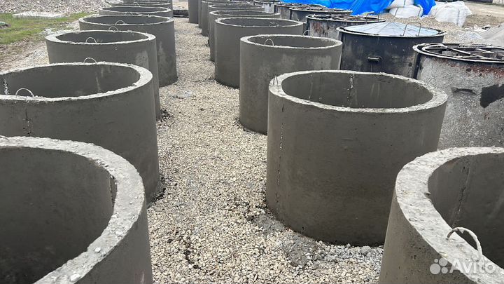 Бетонные кольца для колодца и канализации