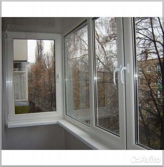 Пластиковое окно с установкой