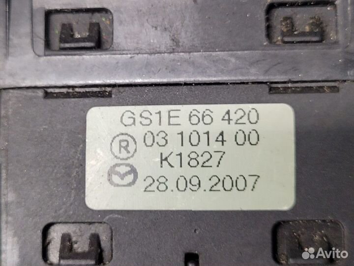 Кнопка подогрева сидений Mazda 6 (GG) I (2002-2005