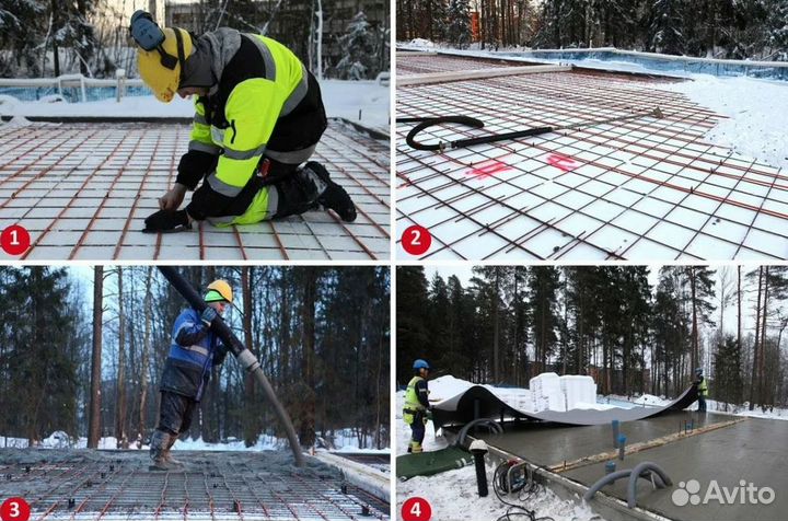 Доставка бетона насосом от 1 куба