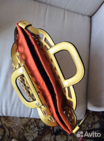 Сумка кожаная, новая