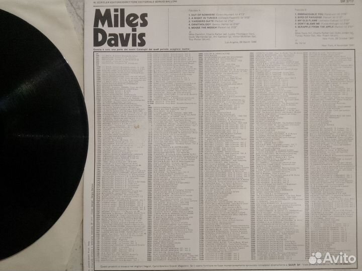 Miles Davis LP 1975 Italy