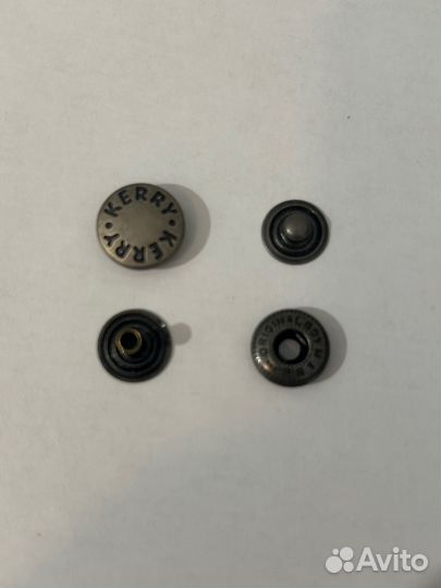 Клепки для одежды фирменные