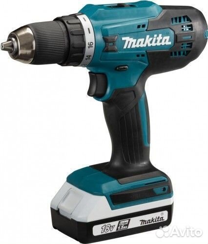 Аккумуляторная дрель Makita DF 488 DWE