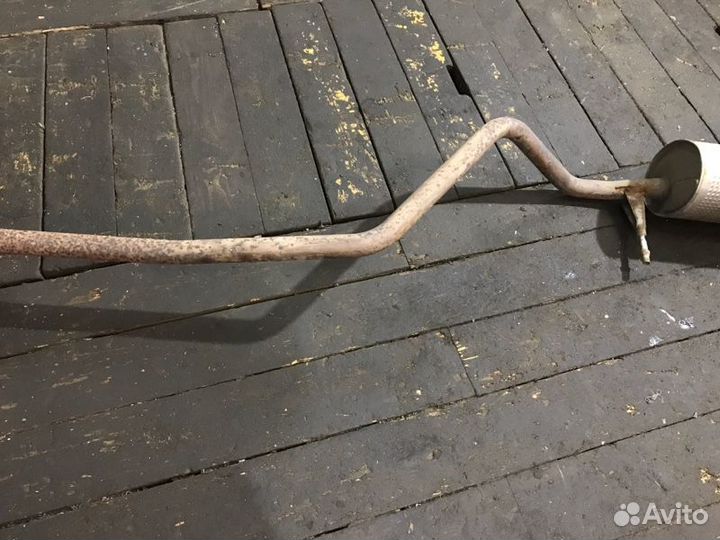 Глушитель в сборе Peugeot 3008 0U 5FS EP6C 2011