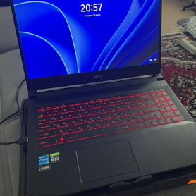 15.6" Ноутбук MSI Katana GF66 12UE-1060RU черный