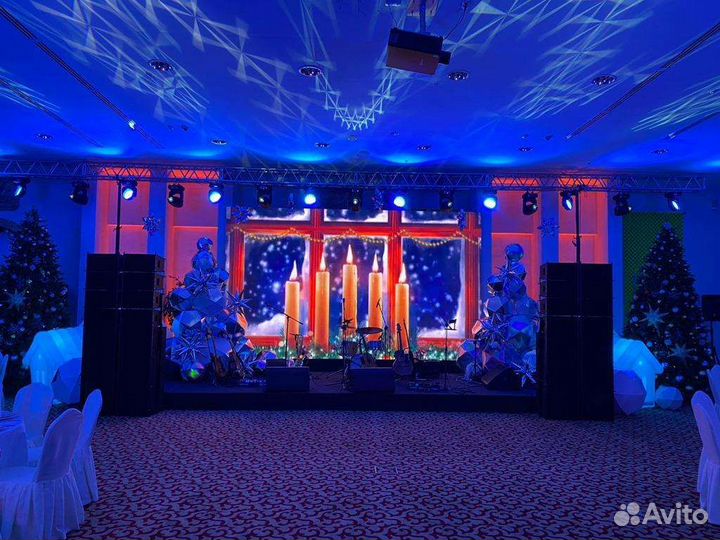 Аренда светового оборудования,прокат света и звука