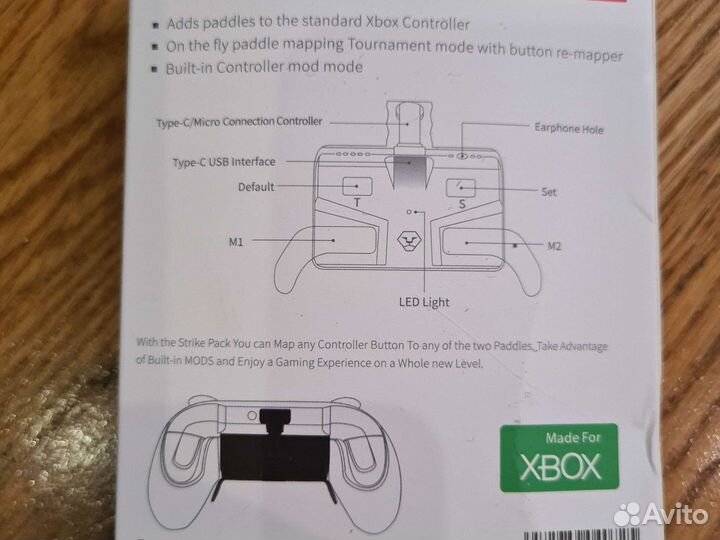 Дополнительные кнопки лепестки Xbox Series S X