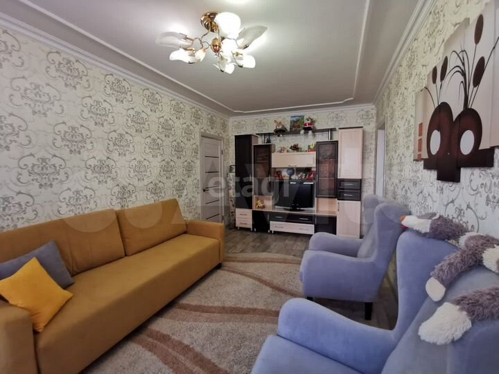 4-к. квартира, 64 м², 2/9 эт.