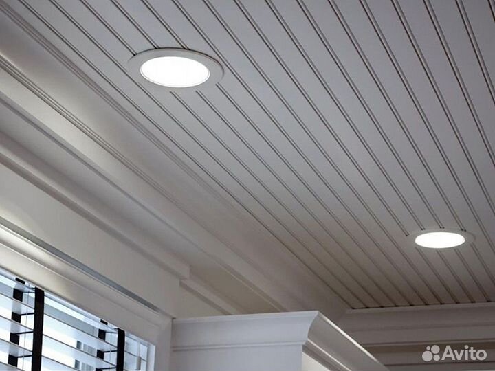 Точечные светильники в натяжной потолок