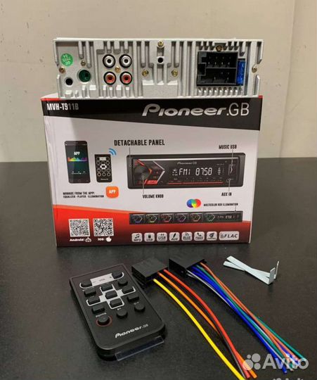 Процессорная Pioneer магнитола 1DIN/Новая