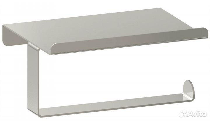 Держатель для туалетной бумаги loft/MIA с полочкой