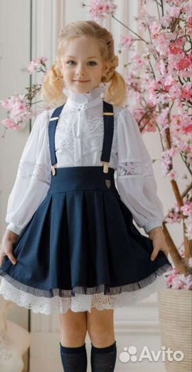 Шикарная блузка Duwali 128, 134, 140, 146 р