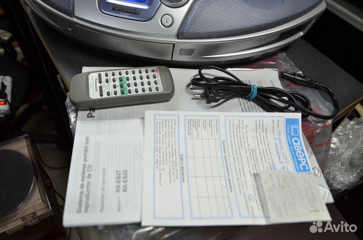 Магнитола Panasonic RX-ES 27 состояние