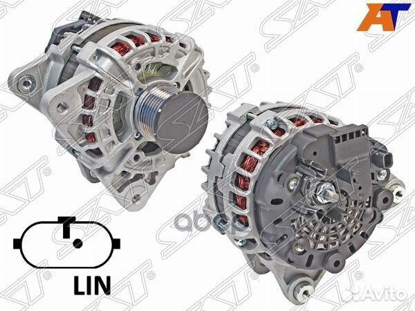 Генератор renault kaptur 1.6 14V 150A 16- H4M/M