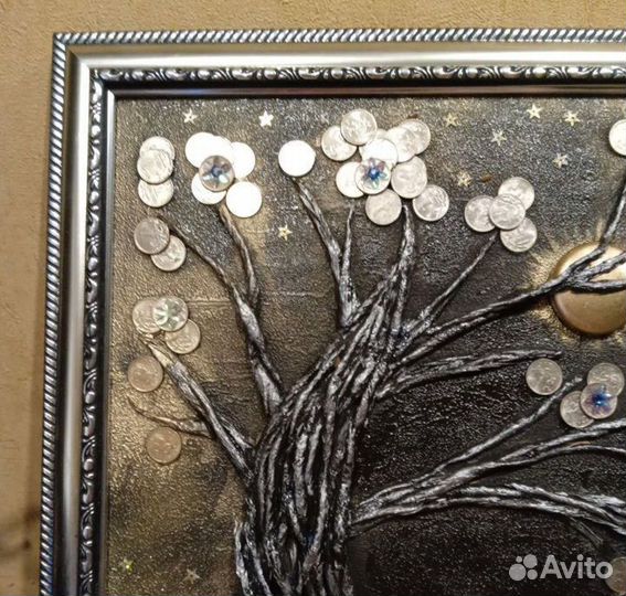 Панно,Денежное дерево,Картина,подарок