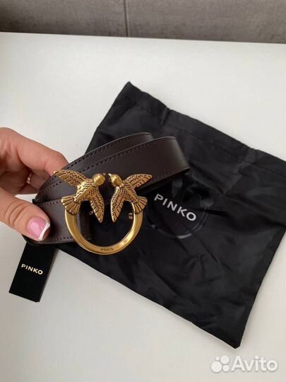 Ремень кожаный pinko